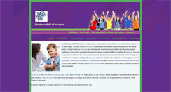 Desktop Screenshot of childrensenthouston.com
