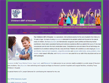 Tablet Screenshot of childrensenthouston.com